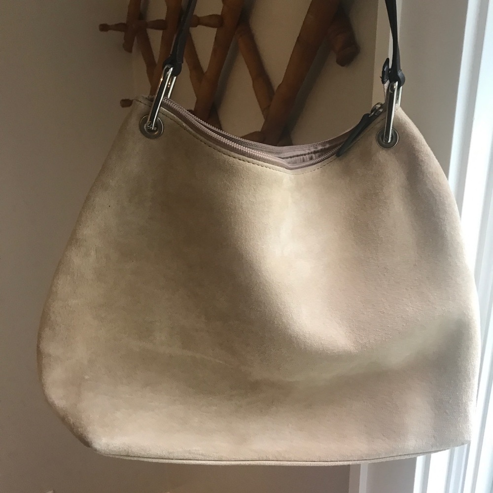 Suede Hobo Bag